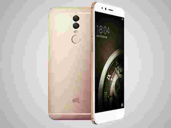 Micromax Dual 5 E4820 (Champagne, 128GB)