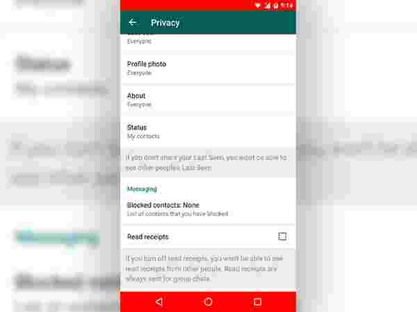 অ্যান্ড্রয়েডে মেসেজ স্টেটাস দেখার উপায়