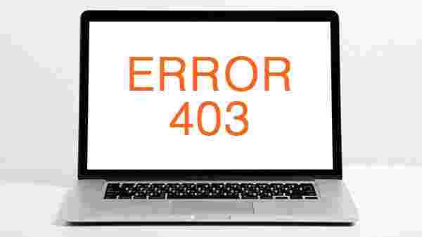 HTTP error 403 (forbidden)